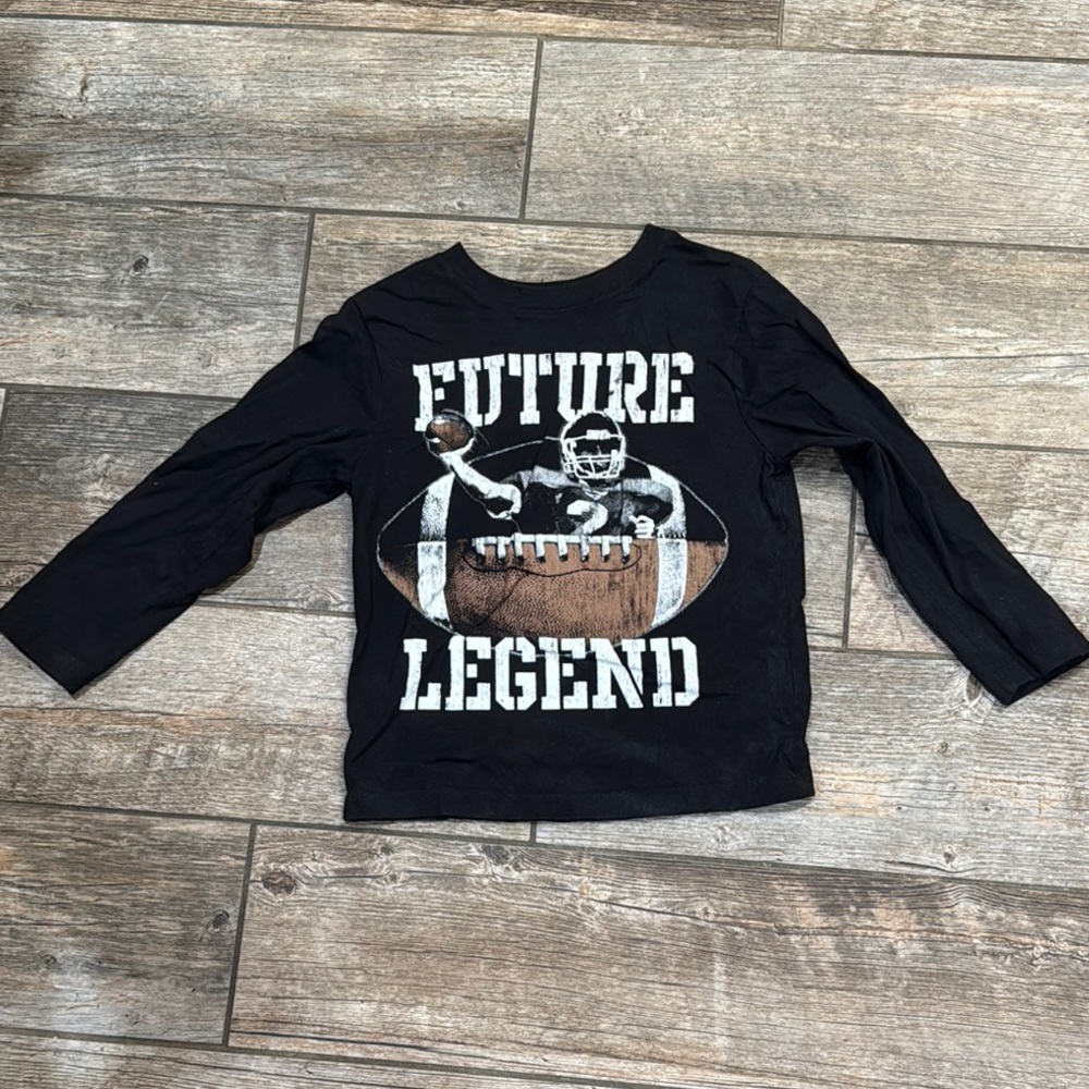 Place Black Long Sleeve Tee Future Legend​